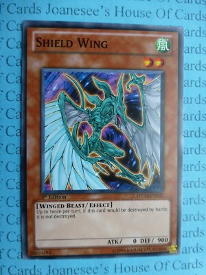 Schildflügel DP10-DE002 Common Yu-Gi-Oh Karte 1. Auflage Neu