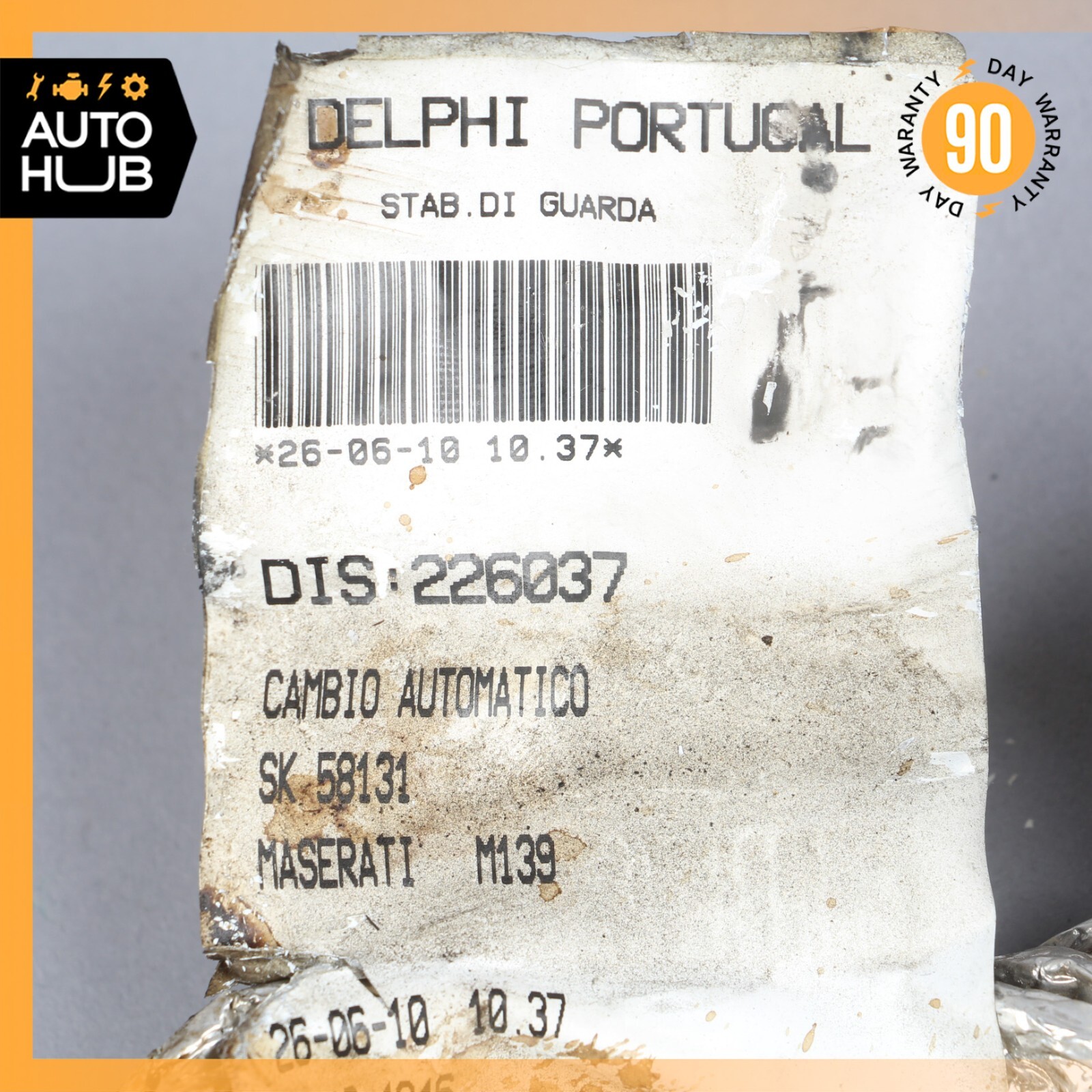 04-18 Maserati Quattroporte S M139 Transmission Gearbox Wire Harness OEM 61k