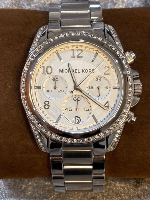 Michael Kors Women's Blair Silver-Tone Watch MK5165 | eBay