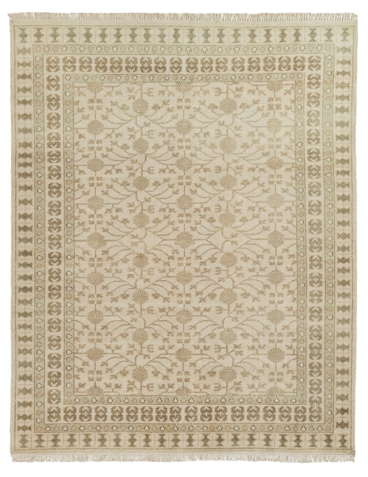 Ковры и коврики из шерстяной смеси