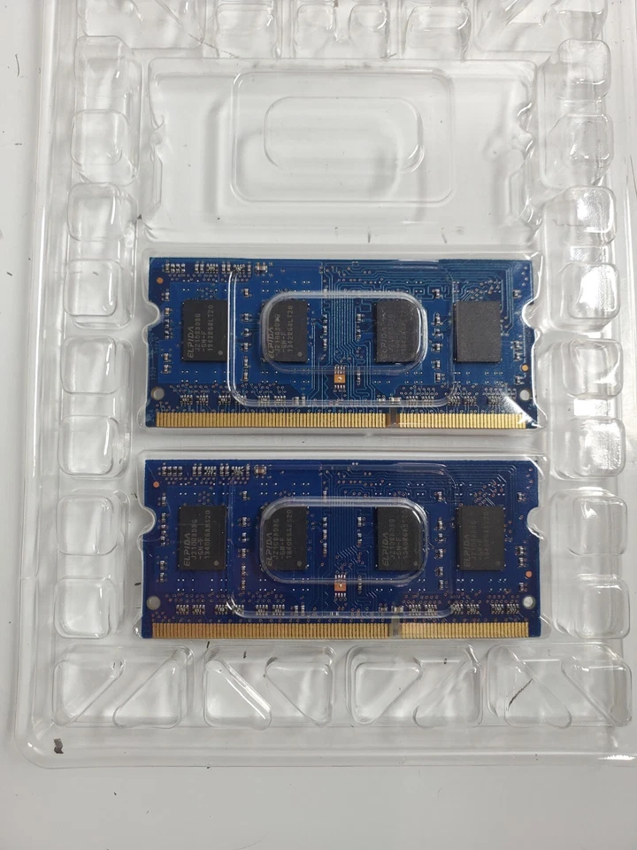 Elpida 4GB (2X 2GB) PC3-12800S-11-10B2 DDR3 Laptop Memory RAM  - Image 3 of 3