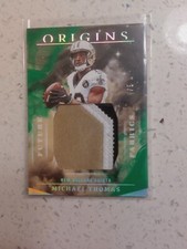 MICHAEL THOMAS NFL  Panini Origins  Future Fabrics 3 COLOR PATCH SSP /5 saints