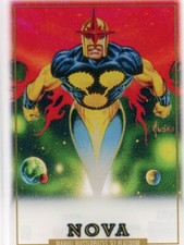 2024 Marvel Masterpieces ’92 Platinum PLEXI #68 Nova