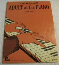 John W Schaum Adult At The Piano Book 2 1968