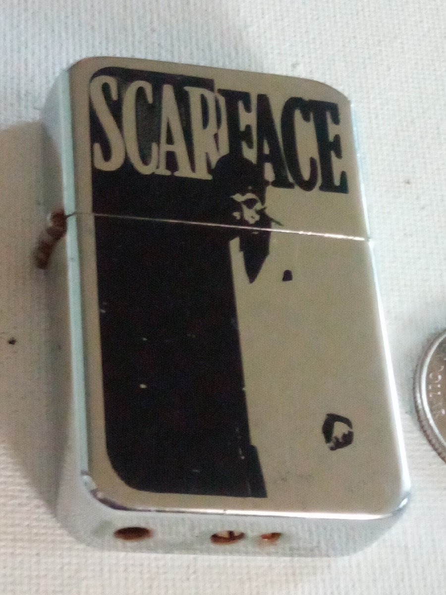 Scarface Lighter C&D Visionary Inc Butane Swing Top Tony Scarface Lighter C&D Visionary Inc Butane Swing Top Tony