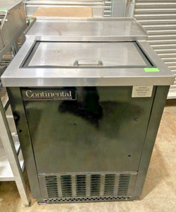 Continental Back Bar 24" Slide Top Bottle/Glass Chiller Bar Chiller, CBC24