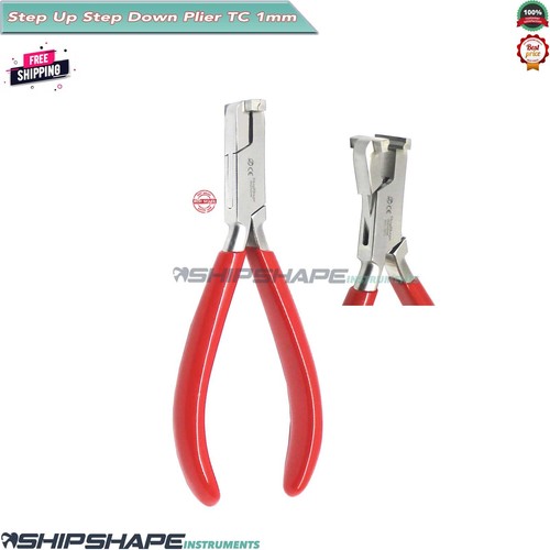 Dental TC Orthodontics Pliers Detailing Bayonet Bends Step-Up/Down Wire Bending - Picture 19 of 25