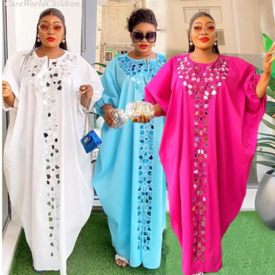strapless open back dress Pink White African Ankara Print Fitted Maxi Dress With Lace For Party –  Africanclothinghub main image 1