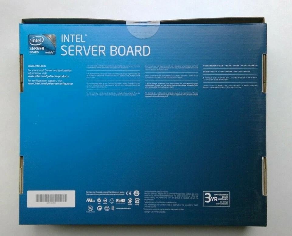Intel S1400SP4 ATX Server Motherboard LGA 1356 DDR3 1066/1333/1600 DBS1400SP4  - Image 2 of 3