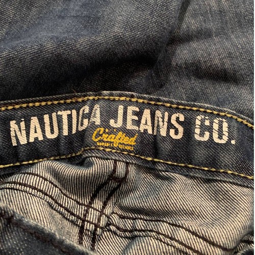 Nautica Jeans Co Child Size 4 Adjustable Waist Skinny Stretch Cotton Denim Jeans - Picture 4 of 5