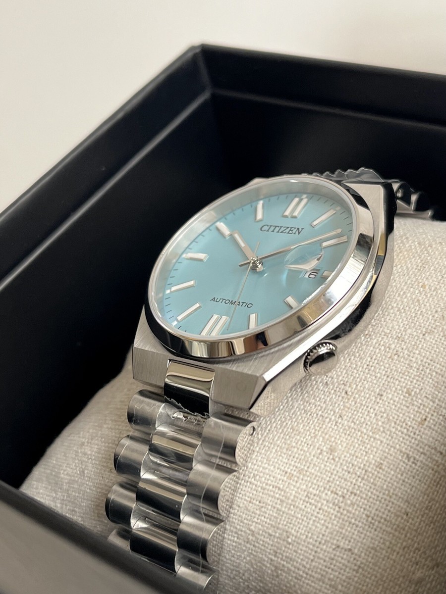 New! Citizen Watch NJ0151-88M Tsuyosa Automatic Tiffany Blue New! Citizen Watch NJ0151-88M Tsuyosa Automatic Tiffany Blue