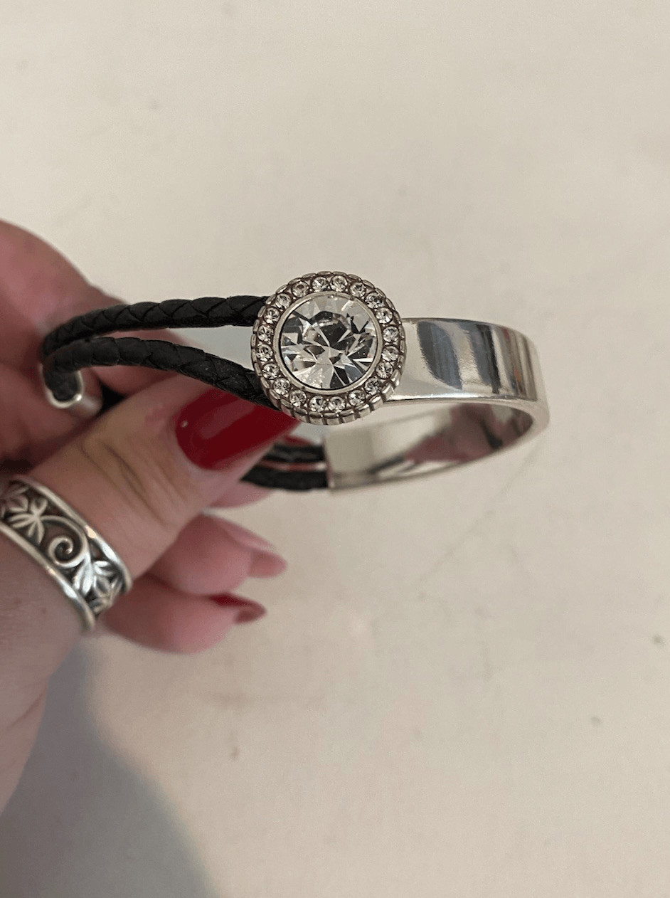 Brighton Crystal Button Bracelet - image 1