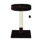 PawHut Kitten Cat Tree Scratching Post Scratcher Activity Center Bed Play w/ Toy