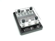 Steve Meade Designs SMD Triple ANL Fuse Block Aluminum / Stainless Hardware  USA