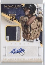 2014 Panini Immaculate Rookie Material Prime 68/99 Rey Fuentes Reymond Auto 0n7