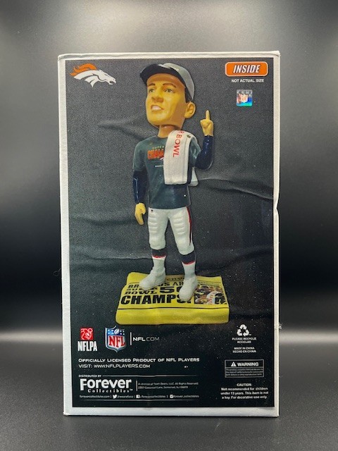 Peyton Manning Super Bowl 50 Newspaper Bobblehead – Forever Collectibles NIB