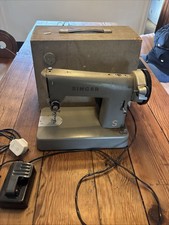 Vintage Singer Model 286k Electric Sewing Machine Rare 1960s