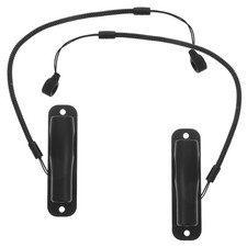 2 Pcs Pen Lanyard Spring Rope Lanyards With Silicone Anti Slip Ring And Holder