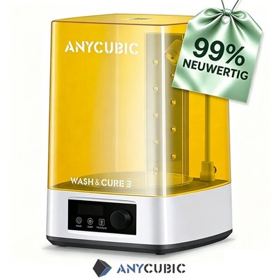 99% neuwertig ANYCUBIC EB Ver Wash and Cure 3.0 UV Gerät für LCD DLP SLA DHL