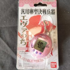Bandai Tamagotchi Evangelion Collaboration Virtual Pet - Red/Pink, Used-h0605-4