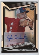 2022 Elite Extra Edition Prime Numbers A Signatures Tyler Schweitzer Auto 4f5