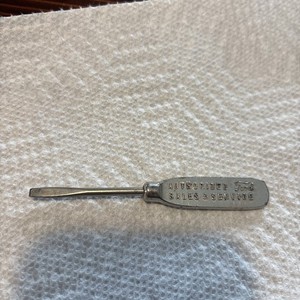 Vintage Authorized Ford Sales & Service Screwdriver Dirks Motor Co Akron IA
