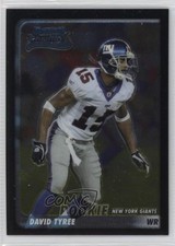 2003 Bowman Chrome David Tyree #204 ry1