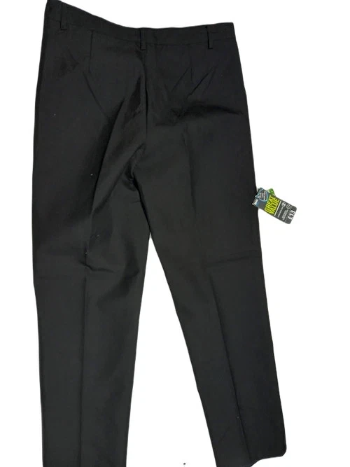 PANTALÓN ESCOLAR NIÑO NEGRO AJUSTE CÓMODO TALLA W28 Y L28 13/14 AÑOS NIÑO Foto 3 de 4