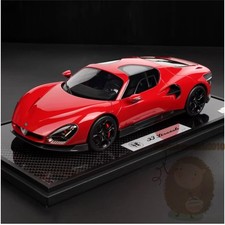 BBR 1/18 Alfa Romeo 33 Stradale Resin Diecast Model Car Hardtop Ornaments Red