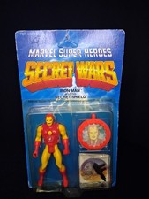 Iron Man Marvel Super Heroes Secret Wars Mattel Factory Sealed 1984