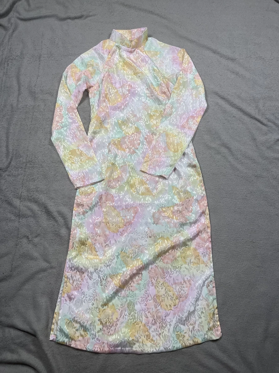 knee length dresses for ladies Odette Lilac Long Sleeve Formal Maxi Dress - 12 main image 1