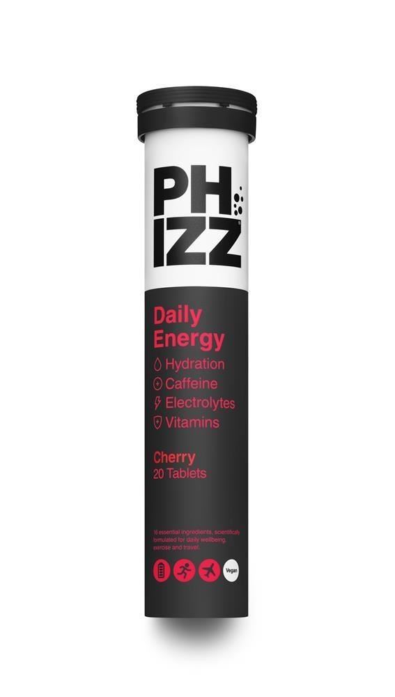 Phizz Caffeine Boost Cherry Flavoured Multivitamin Hydration Tablets x 20 - Image 6