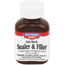 Birchwood Casey - Gun Stock Sealer & Filler - Clear - 3 oz. Bottle