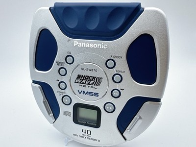 Panasonic SL-SW870 Shock Wave Portable CD Player VMSS Anti Shock