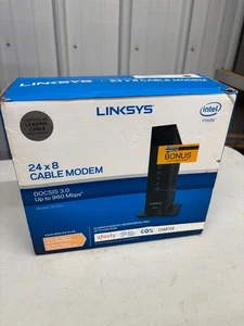 NEW LINKSYS CM3024 Haute vitesse DOCSIS 3.0 24 x 8 Modem câble