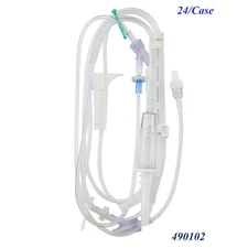 IV Pump Set Infusomat Space Pump 2 Ports 15 Drops/mL Drip Rate 24/Case