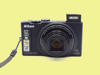 Nikon Coolpix S8200  14X Zoom, Full HD, Schwarz, Getestet, Gut , Art.#567   