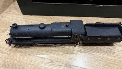 Spur O 2-8-0 Lok Tenderlok ETS 3 Schienen Elektro Doppelmotor Hornby