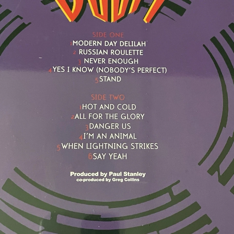 KISS - Sonic Boom Super Rare 2023 Coloured Vinyl European Import New & Sealed - Image 2 of 4