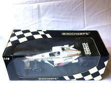 MINICHAMPS 1/18 BAR Honda 003 Jacques Villeneuve 2001 F1 w/Box