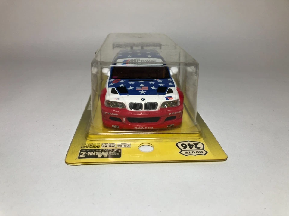 Kyosho Mini-Z Body ROUTE 246 BMW M3 GTR ALMS 2001 No.6 - Image 3 of 4