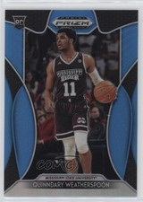 2019 Panini Prizm Draft Picks Carolina Blue 5/30 Quinndary Weatherspoon #50 hg6