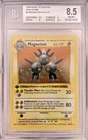 Pokemon 1st Edition Shadowless Base Set Magneton 9/102 BGS 8.5 (8.5, 9, 9, 8.5)