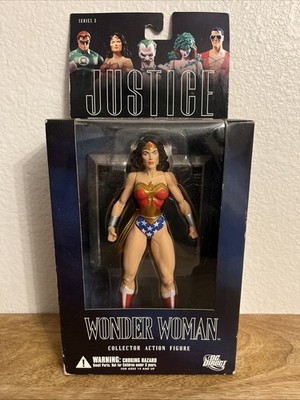 Justice Series 3 Wonder Woman Figure DC Direct 7 Inch 14 Alex Ross