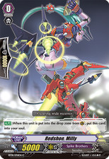 Vanguard TCG card BT01/076EN C Redshoe, Milly Descent of the King of Knights