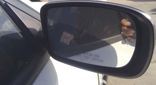 15 16 17 2018 19 20 Dodge Charger Passenger RH Side View Mirror in PW7 White