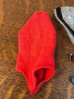Vintage 1963 Barbie Career Girl #1954 Red Bodysuit Top Only Replacement Piece