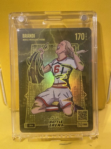 2025 Bo Jackson Battle Arena Brandi Cyber Battlefoil CYB-4 Promo 170 Power