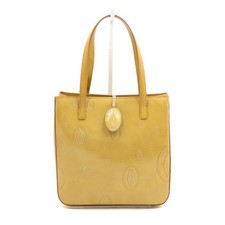 Cartier Beige Patent Leather Vintage Happy Birthday Tote Bag aa51473 152892436