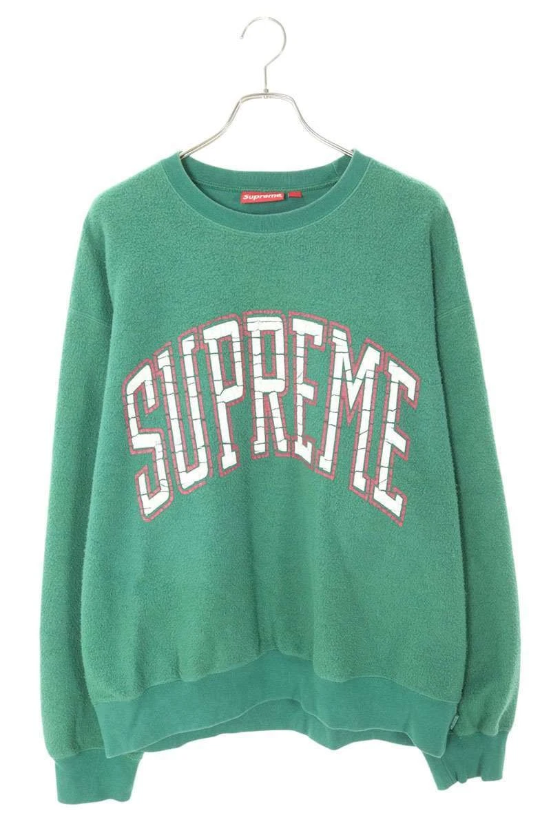 Sweat Supreme taille L col rond intérieur extérieur logo col rond sweats
